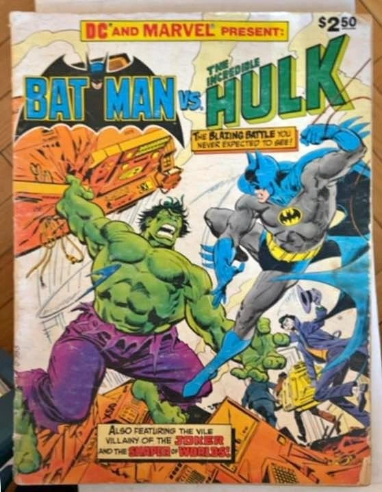 DC Special Series #27 Batman vs Hulk (1981) Oversized