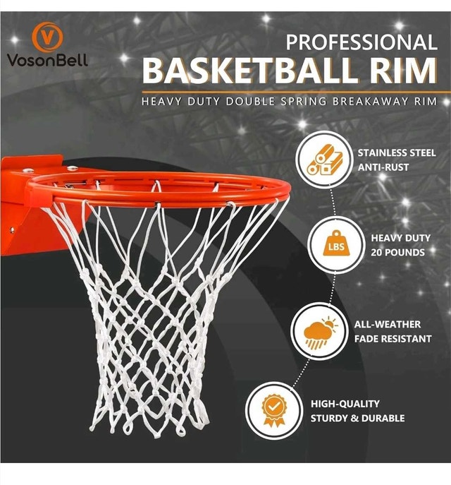 VonsonBell Basketball Rim