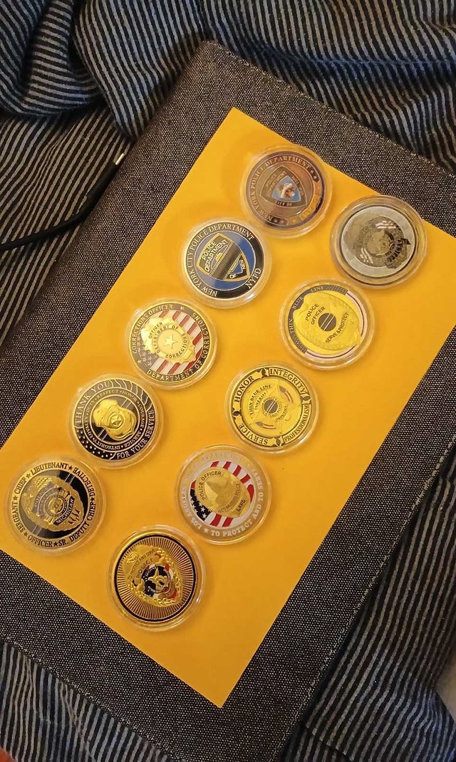 Challenge Coins. Set of 10. - photo 2