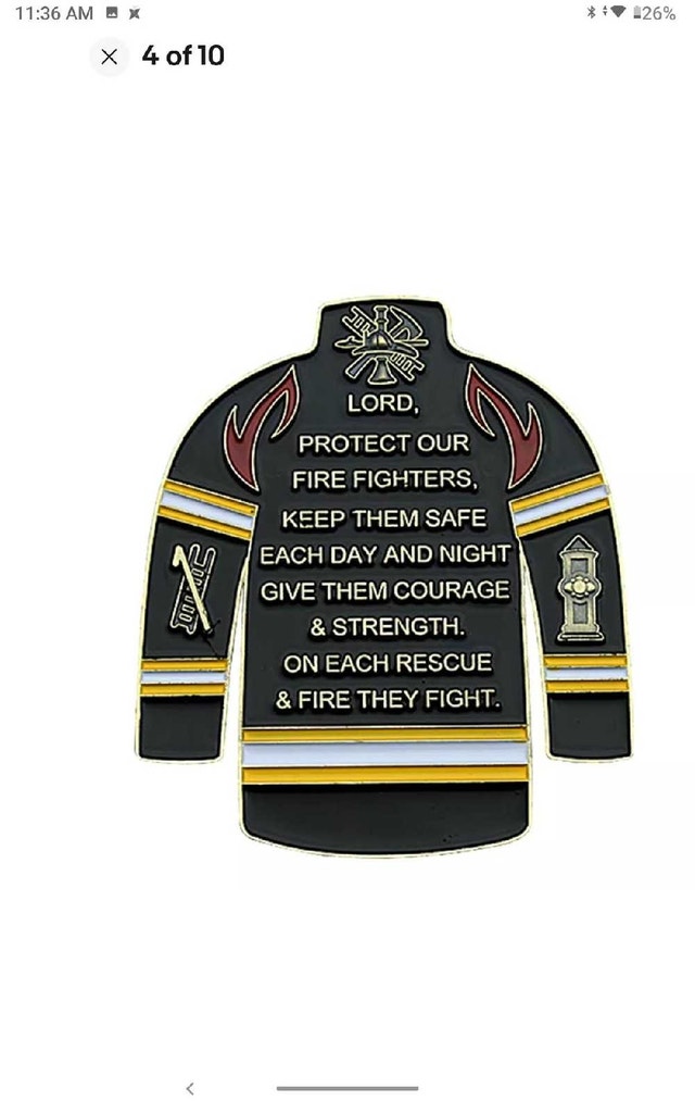 Firefighter Challenge Coin - photo 4