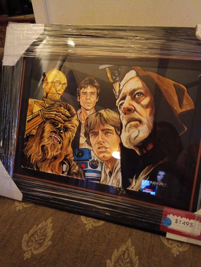 Randy Martinez Star Wars Original. OBO