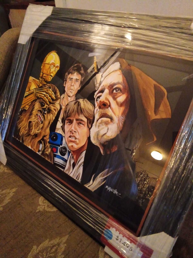Randy Martinez Star Wars Original. OBO - photo 2