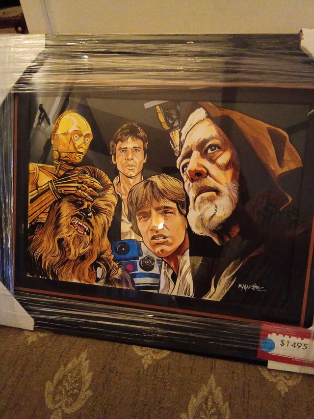 Randy Martinez Star Wars Original. OBO - photo 3