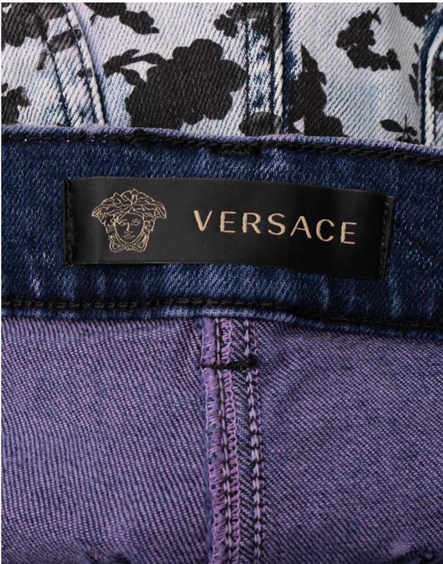 Versace Floral Jeans. Brand new. - photo 3