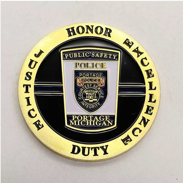 Police Challenge Coin - photo 2