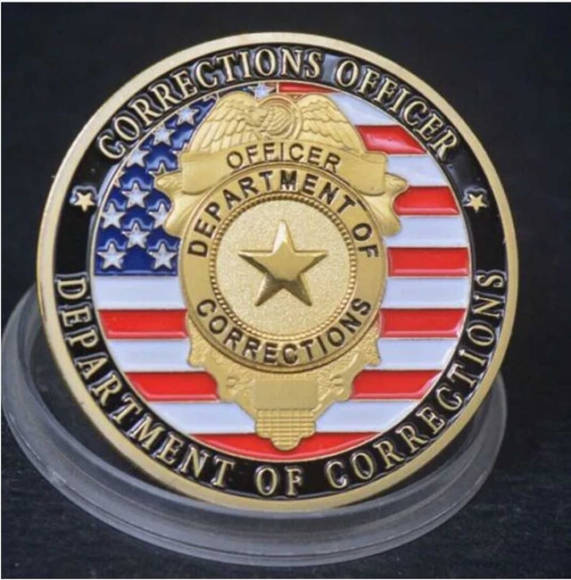 Corrections Officer Coin