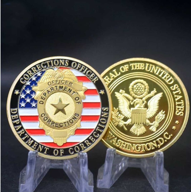 Corrections Officer Coin - photo 2