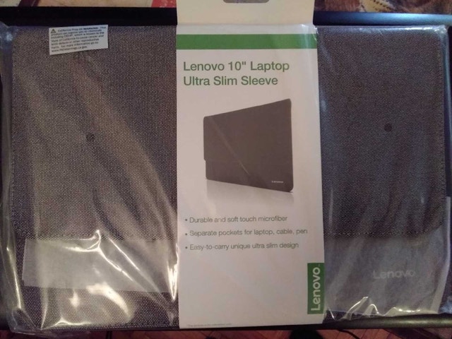Lenovo 10" Laptop Sleeve. Brand new. - photo 3