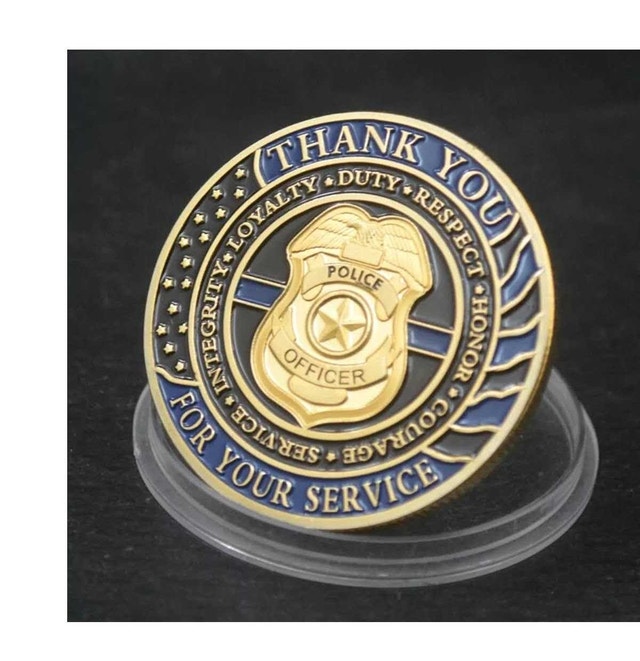 Police Challenge Coin - photo 3