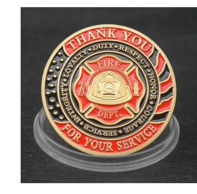 Firefighter Challenge Coin - photo 4