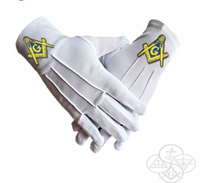 Masonic Gloves. Brand new
