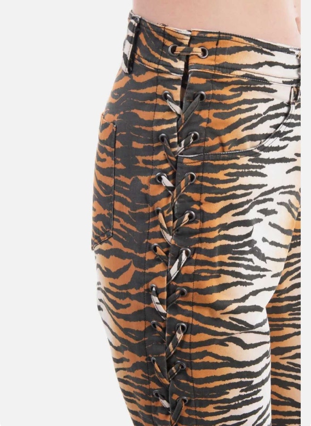 A.L.C. Tiger Print Jeans. Brand new - photo 3
