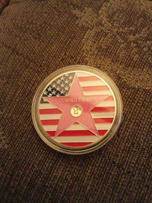 Donald Trump Hollywood Walk of Fame Coin