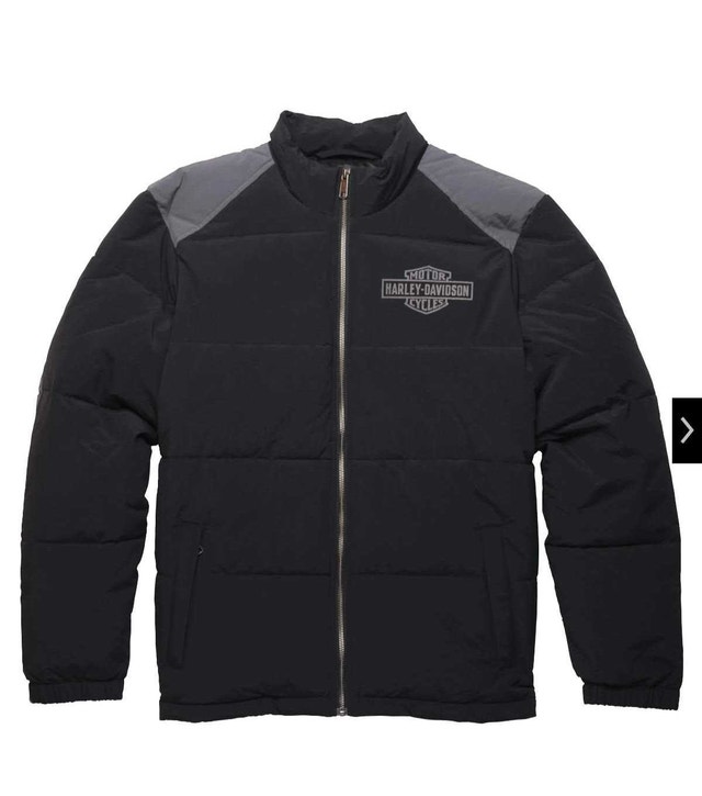 Harley Davidson Puffer Jacket. Brand new. - photo 2