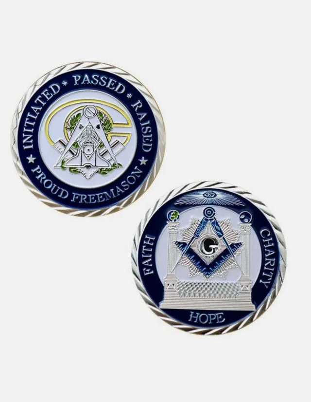 Freemason Challenge Coin