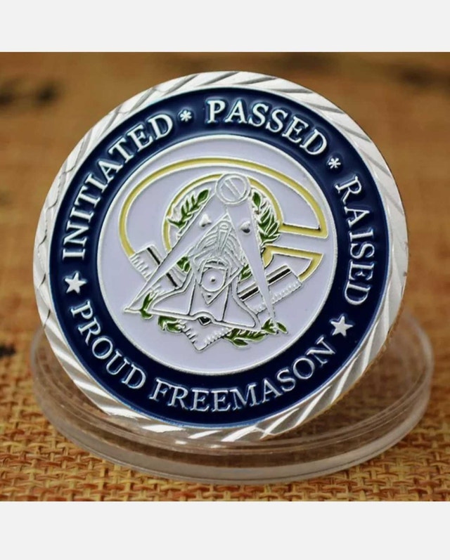 Freemason Challenge Coin - photo 2