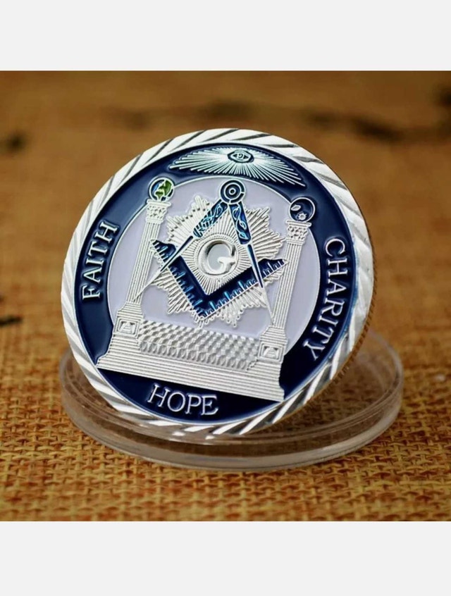 Freemason Challenge Coin - photo 4