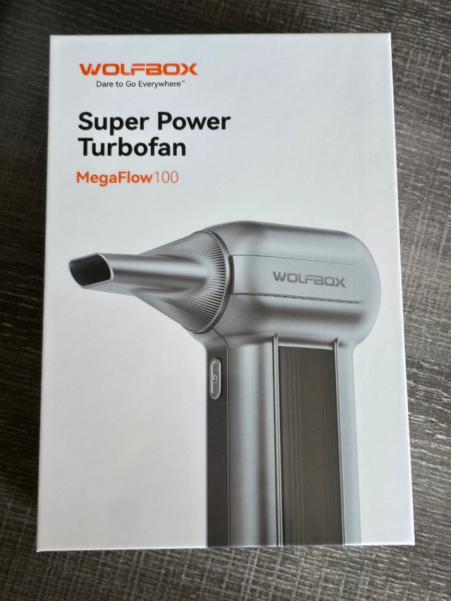WOLFBOX MF100 Compressed Air Duster Electric Turbo Fan - photo 2