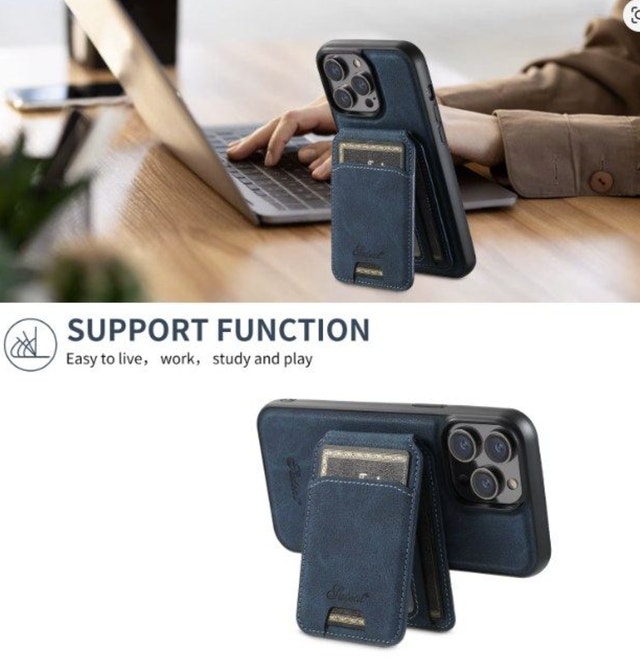 IPhone 17 pro max Case with Wallet Magnetic Card Slot - photo 4