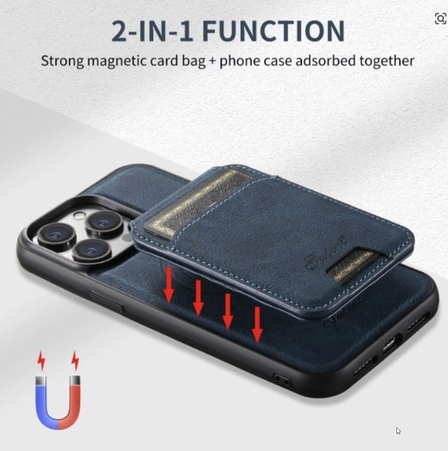 IPhone 17 pro max Case with Wallet Magnetic Card Slot - photo 5