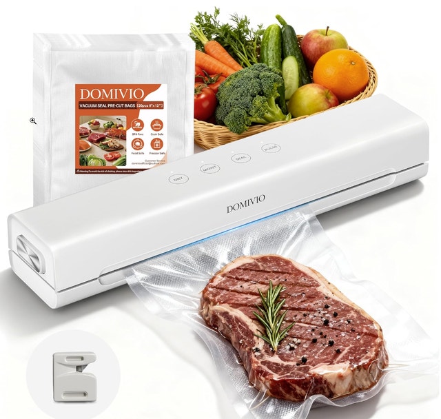 Vacuum Sealer Machine for Food Storage with 20 Bags - Brand New