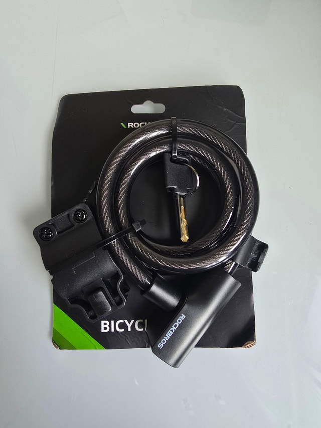 Bicycle Lock Portable Anti-theft Bike Lock with Keys Zinc Alloy - photo 3