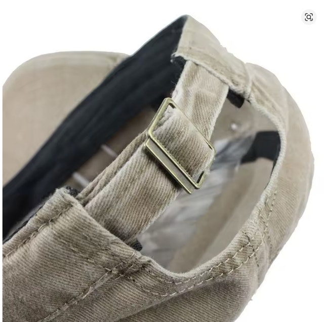 Mens New Washable Cotton Flat Top Cap Hat - Brand New - photo 3