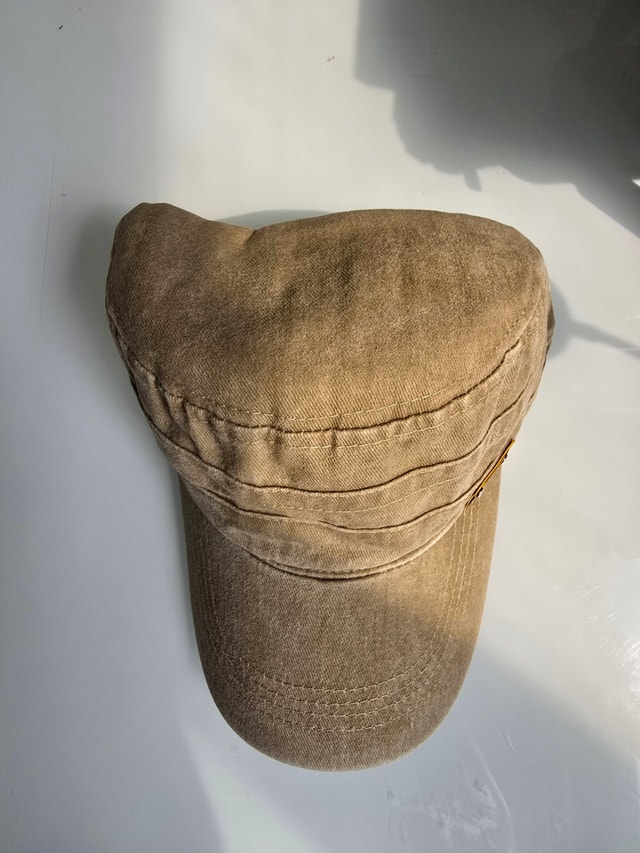Mens New Washable Cotton Flat Top Cap Hat - Brand New - photo 4