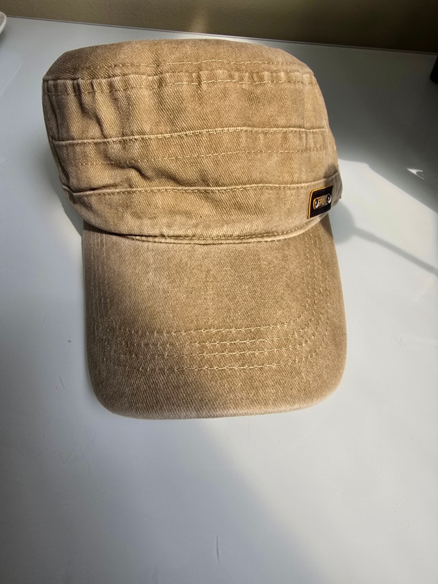 Mens New Washable Cotton Flat Top Cap Hat - Brand New - photo 5