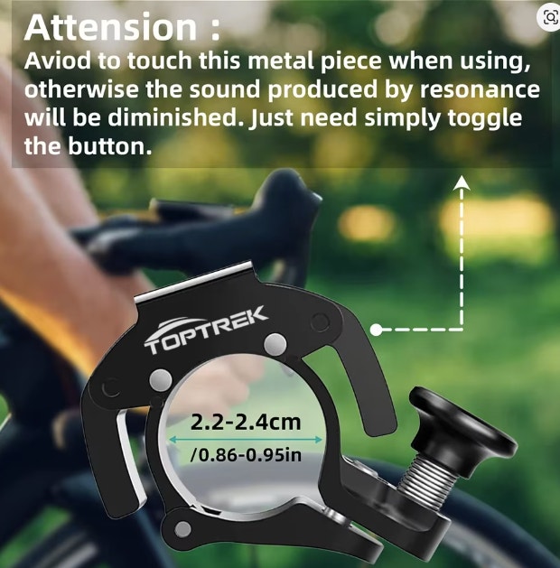 Stainless Bicycle Bell – Brand New - photo 2