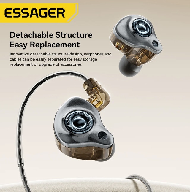 Wired Headphones In Ear Type C HiFi Headset Bass Stereo - photo 3