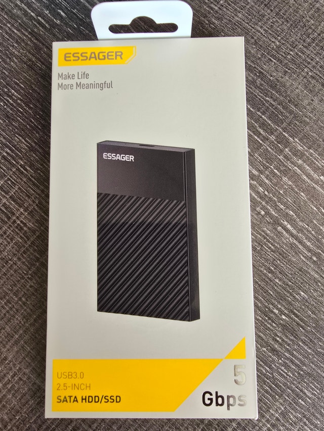 HDD Enclosure 2.5 Inch External SSD HDD Case USB 3.0 SATA - photo 2
