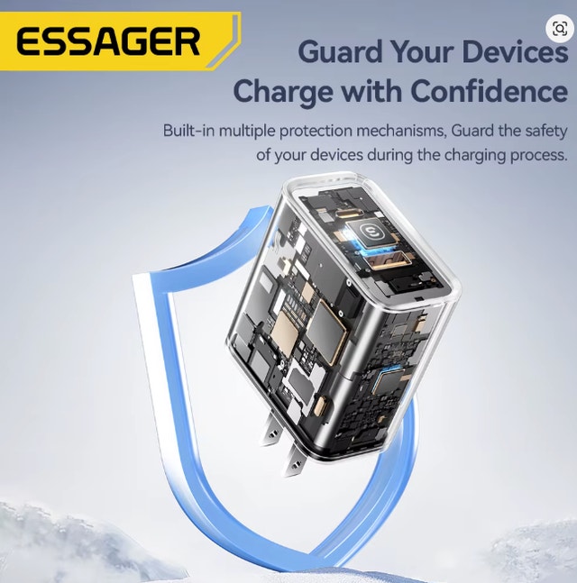 65W GaN USB-C Fast Charger - photo 4
