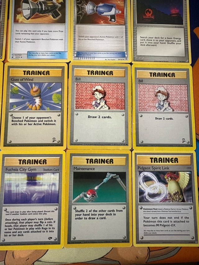 Pokemon Lot of Vintage to New Trainer Cards - photo 3