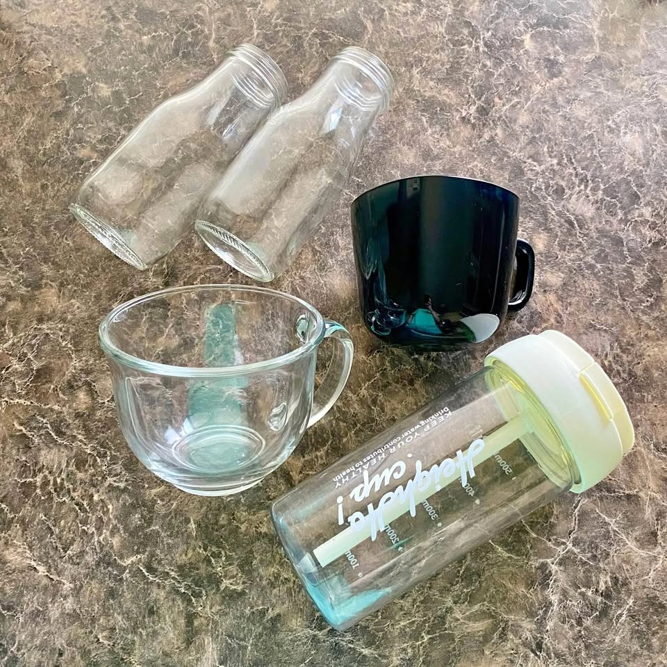 Mugs and Water Bottle