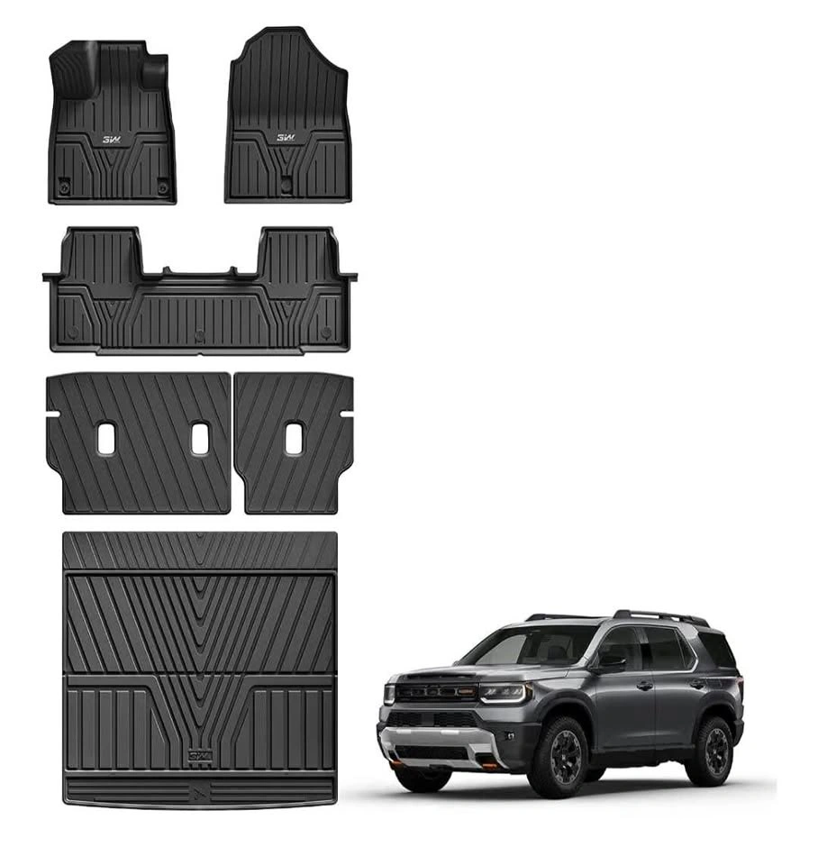 Brand new 3W 2026 Honda Passport All-Weather Floor Mats & Cargo