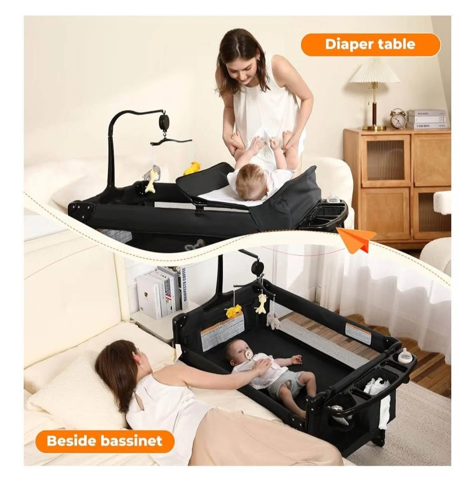 Brand new 4-in-1 Baby Playard, Portable Crib, Bassinet - photo 2