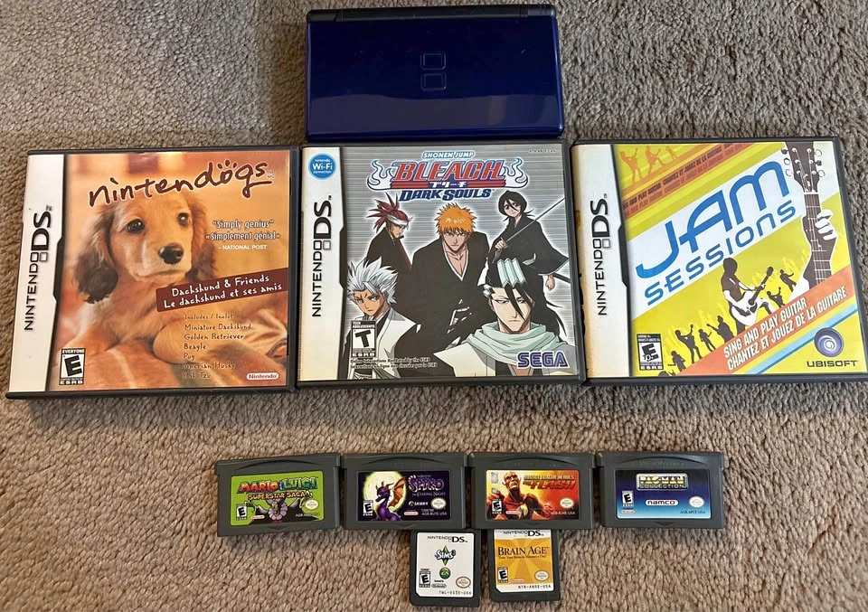 Nintendo DS with 9 Games