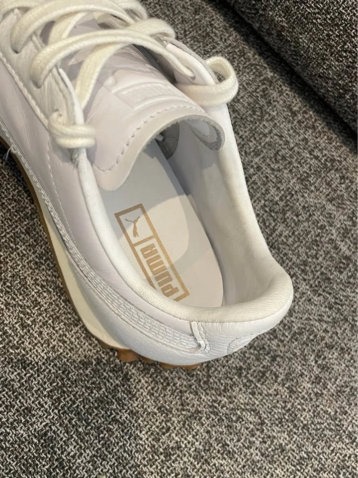 White leather Puma Easy Rider sneakers - photo 4