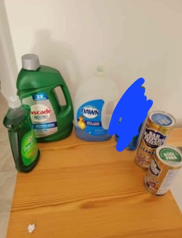 Household Cleaning Supplies Assortment