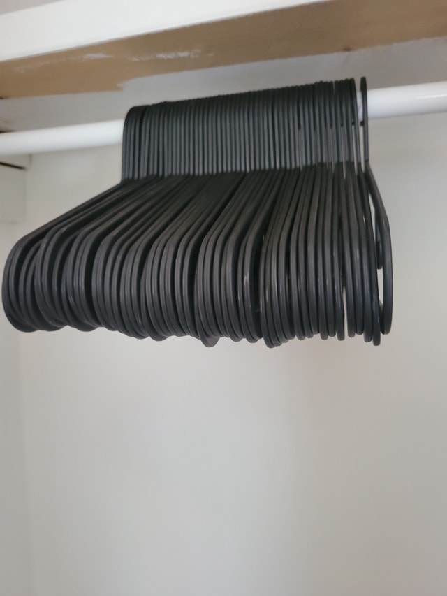 Moving sale $0.20 each Clothes Hanger