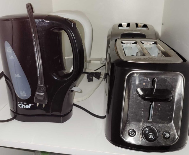 $15 each Kettle or Toaster