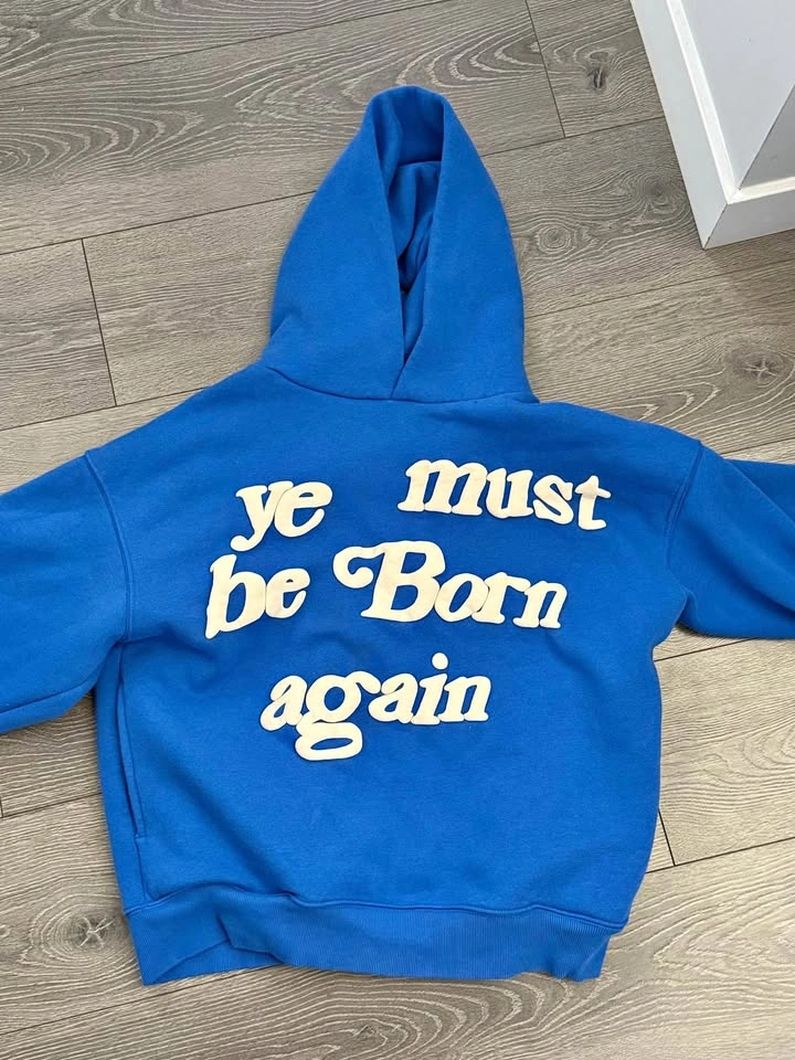 Blue Ye Must be Born again Hoodie