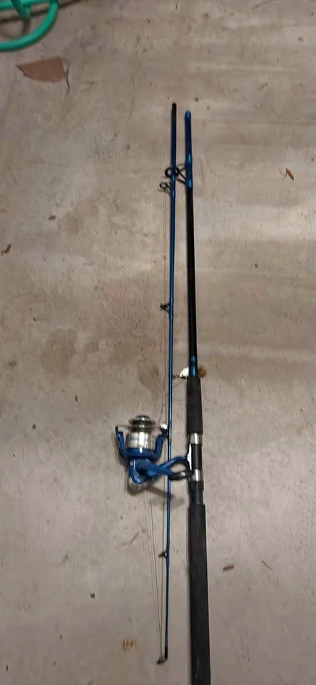 Fishing rod with a small tackle box
