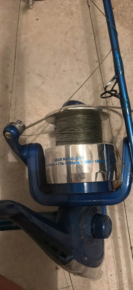 Fishing rod with a small tackle box - photo 2