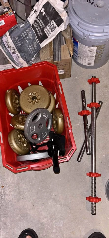 Weights and dumbells
