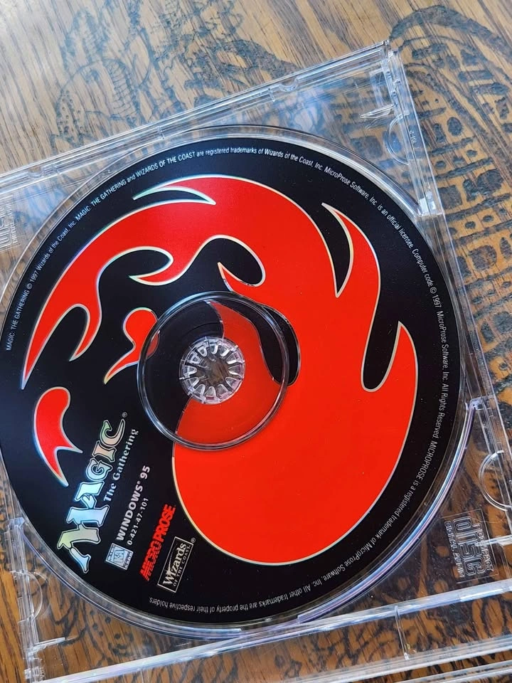 Magic The Gathering Windows 95 CD - photo 2