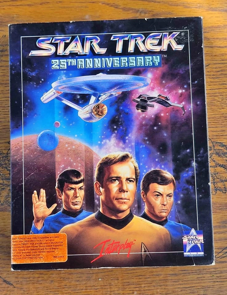 Star Trek 25th Anniversary on Floppy Disk