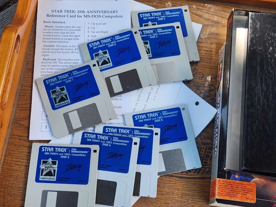 Star Trek 25th Anniversary on Floppy Disk - photo 5
