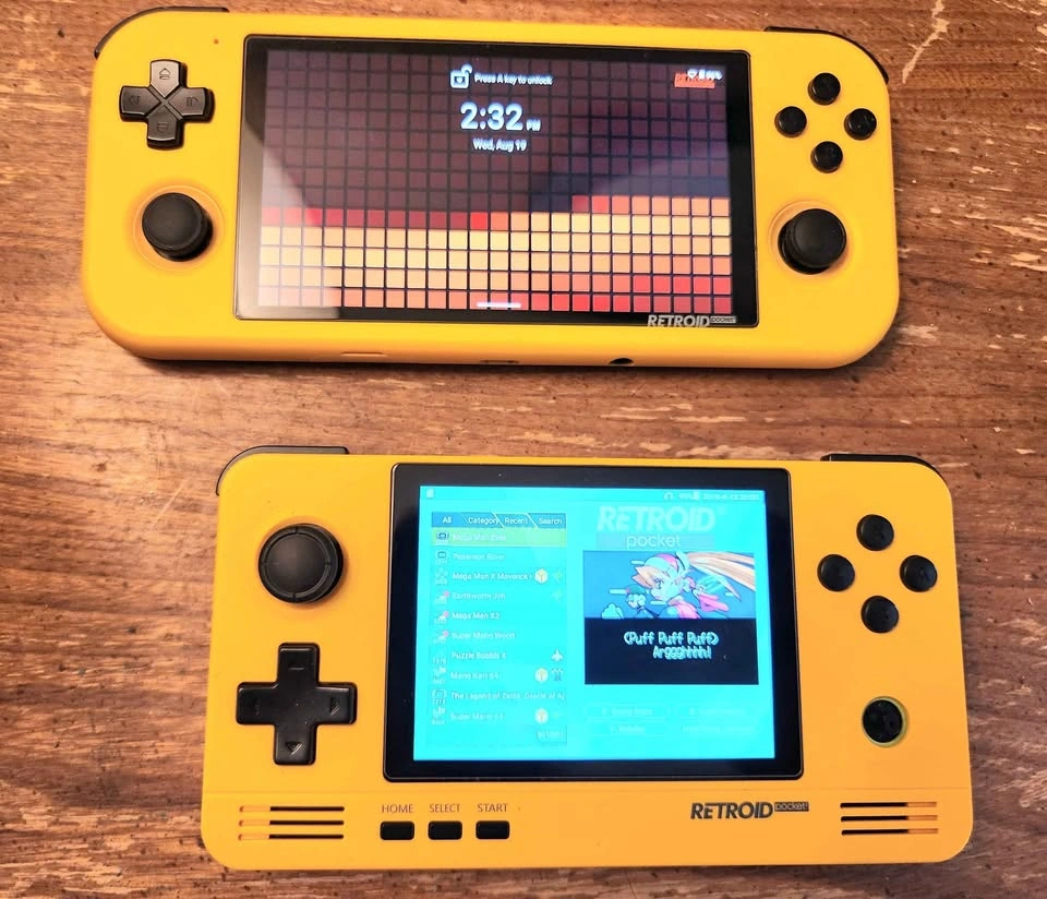 RP2 + RP3 Handheld Console - Yellow - photo 2
